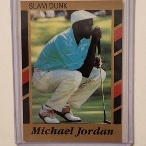 Slam Dunk Michael Jordan Trading Card